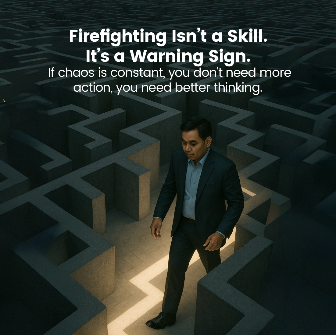 If You’re Always Firefighting at Work, Something’s Wrong