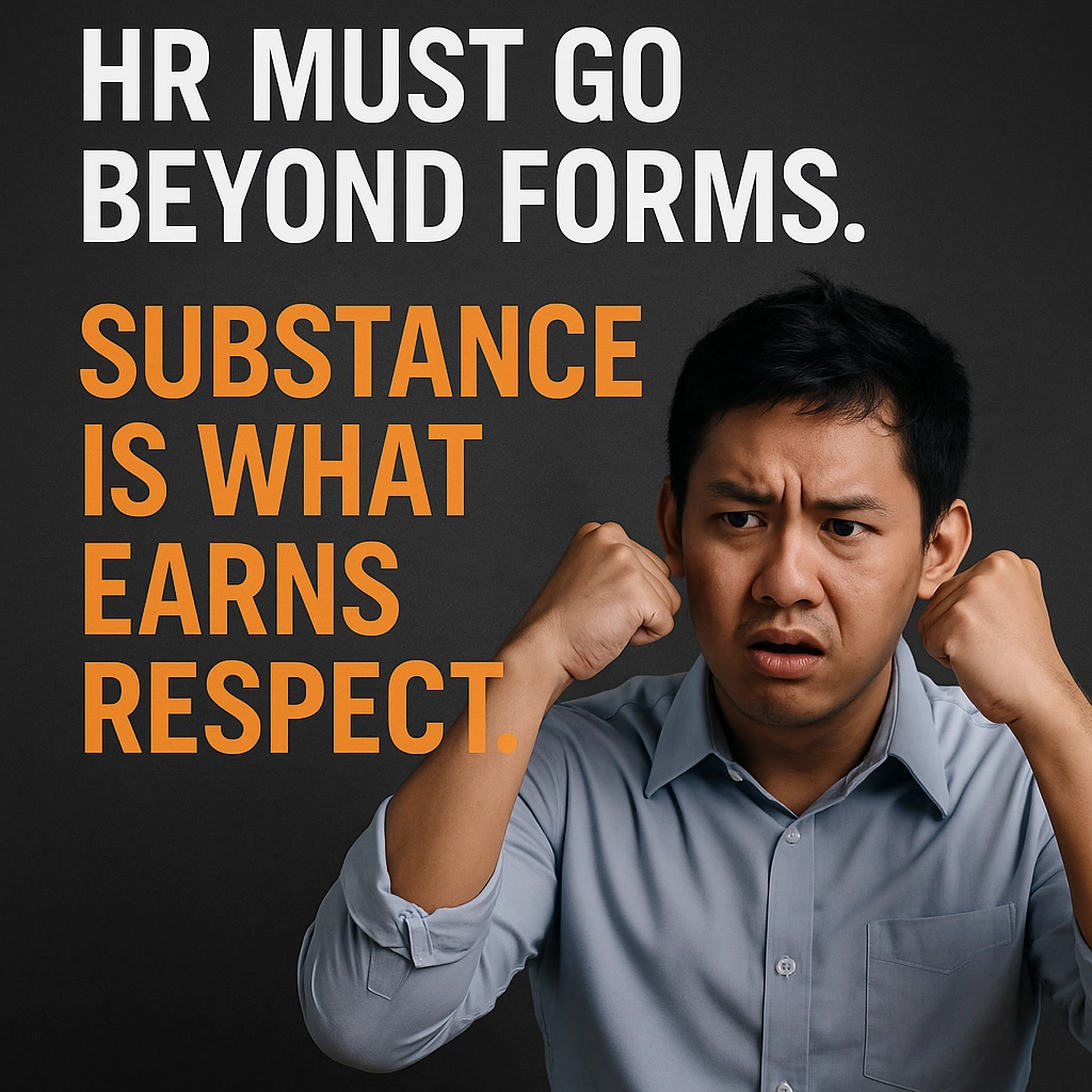 Substance Over Form – The True Path for HR to Drive Meaningful and Sustainable Business Growth 